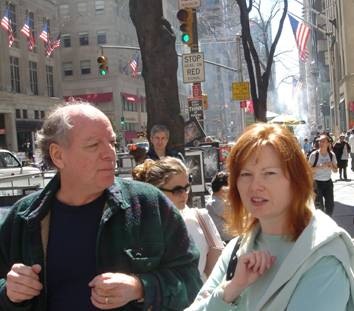 Brian and Debbie Bretschneider in NYC